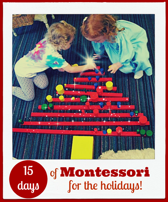 15 Days of Montessori for the Holidays Tree