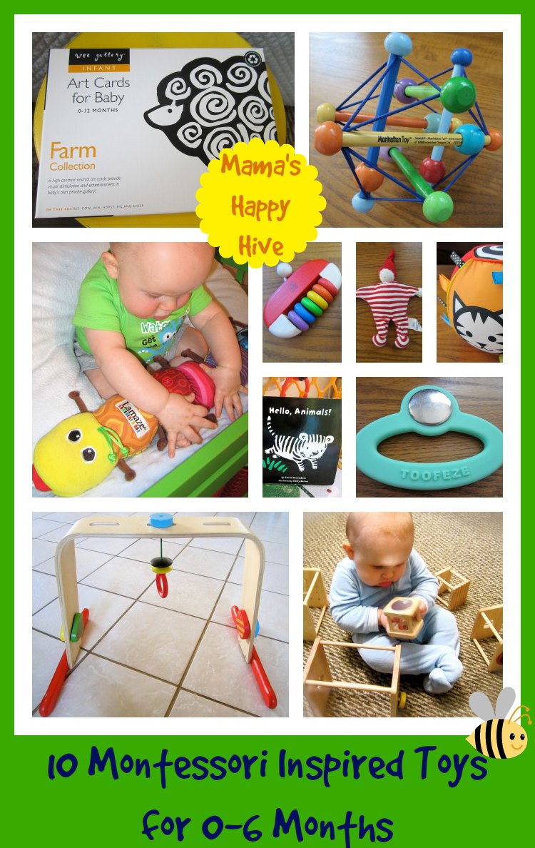 best montessori toys for 6 month old