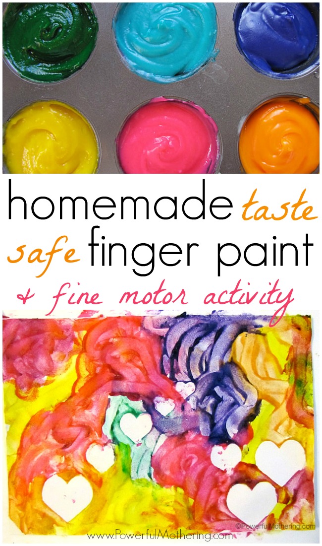 homemade-finger-paint-and-fine-motor-activity