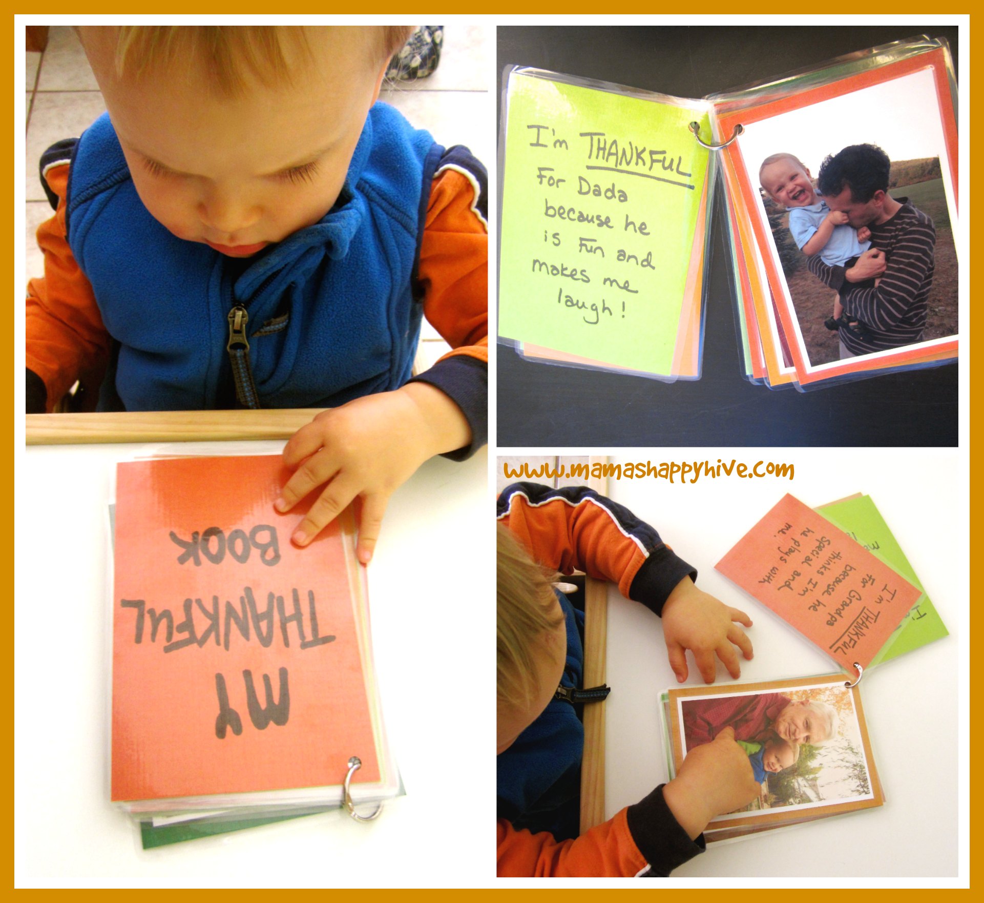 Teaching Toddlers Thankfulness