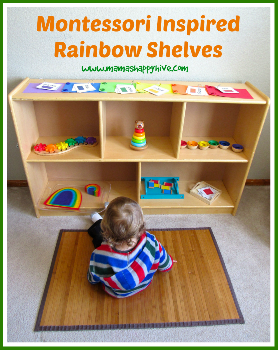 Montessori Inspired Toddler Rainbow Unit - Mama's Happy Hive