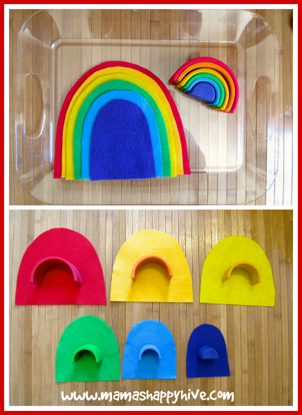 Rainbow Stackers - www.mamashappyhive.com