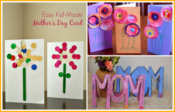 mothers day card ideas for 2 year olds