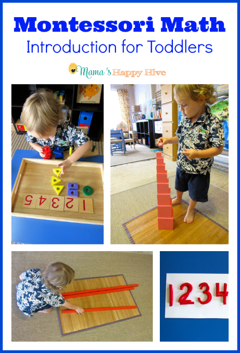 Introducing Montessori Math to Toddlers