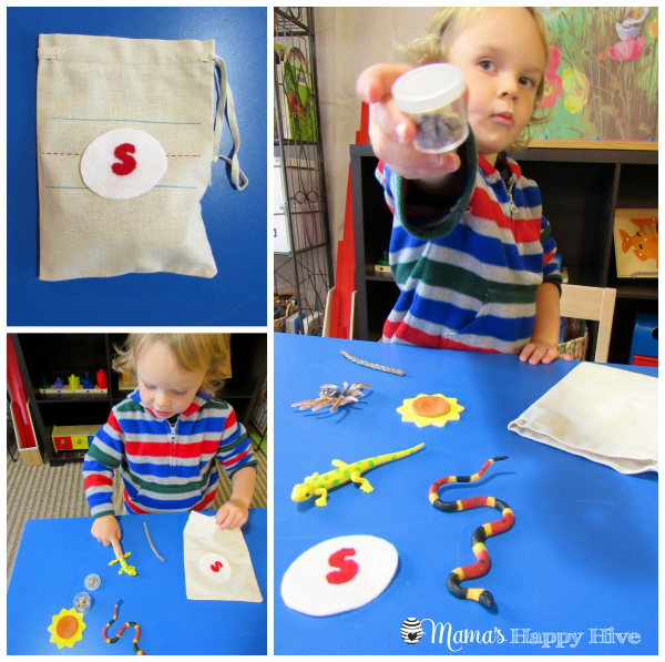 Montessori Pre Reading Activities