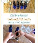 DIY Montessori Smelling Bottles and Free Printable - Mama's Happy Hive